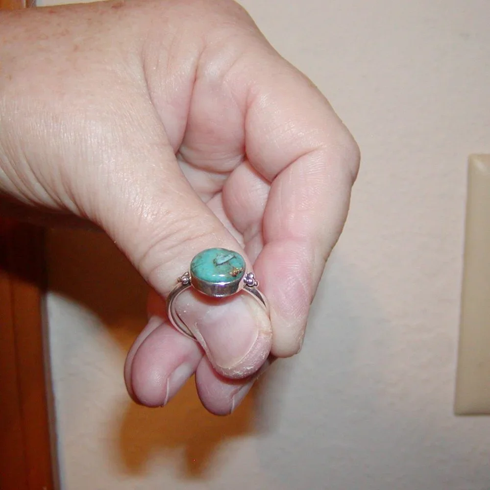 Turquoise ring. - Picture 2 of 6